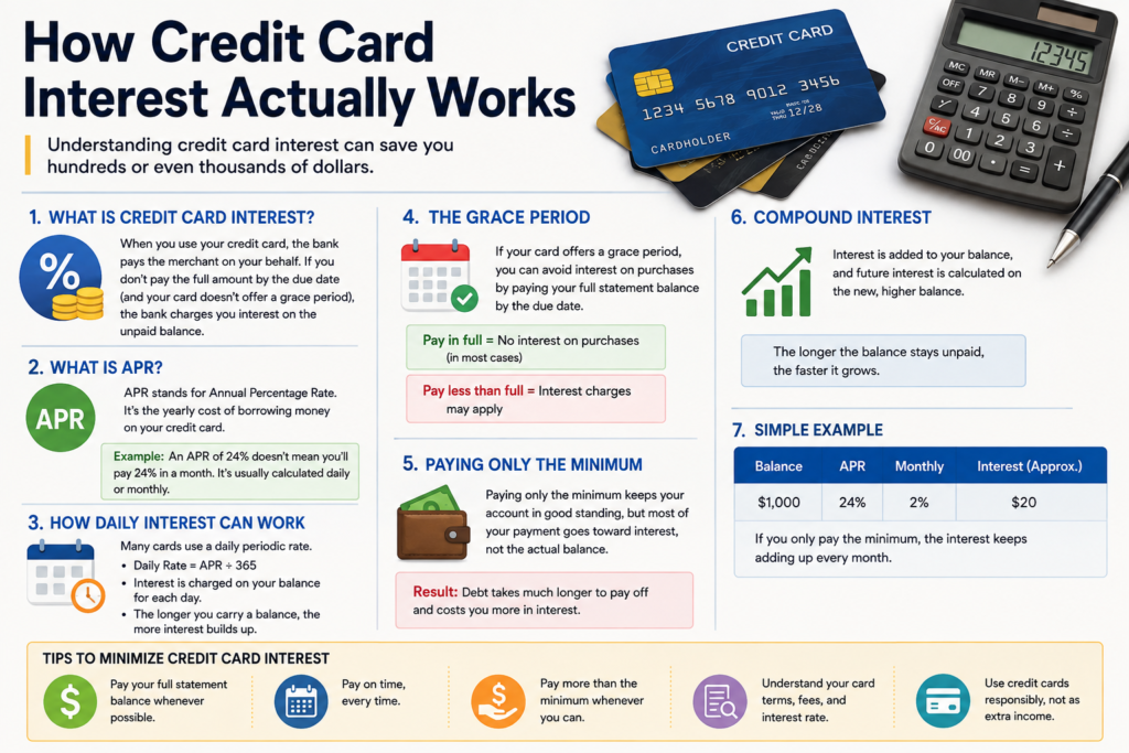 How Credit Card Interest Actually Works