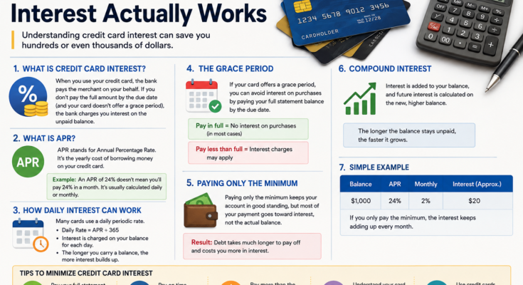 How Credit Card Interest Actually Works