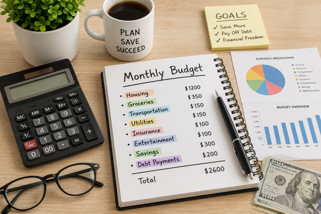 How to Create a Monthly Budget That Actually Works
