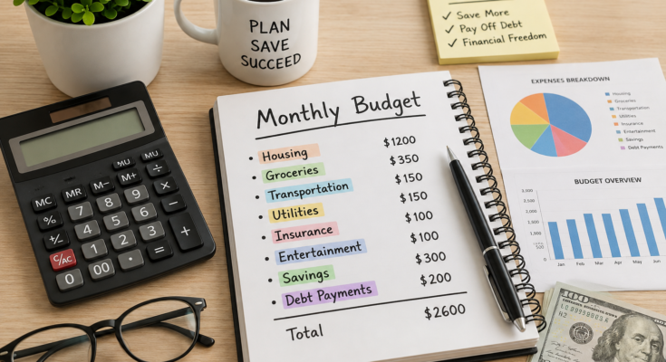 How to Create a Monthly Budget That Actually Works