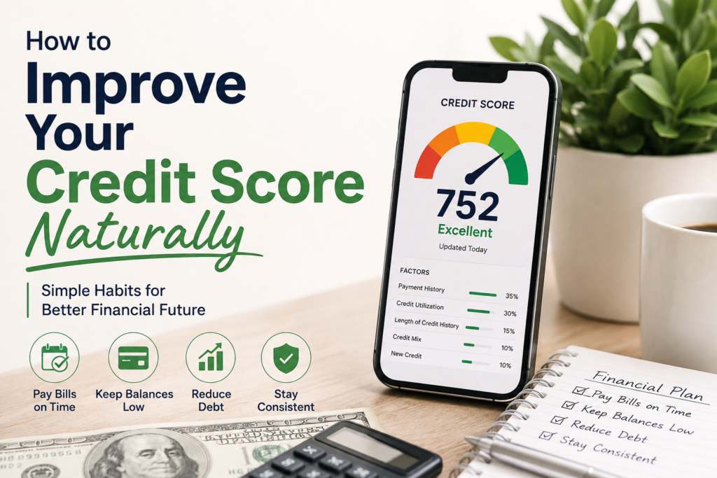 How to Improve Your Credit Score Naturally