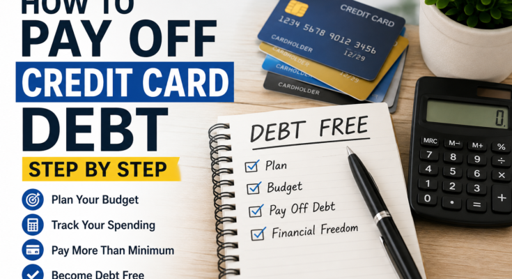 How to Pay Off Credit Card Debt Step by Step