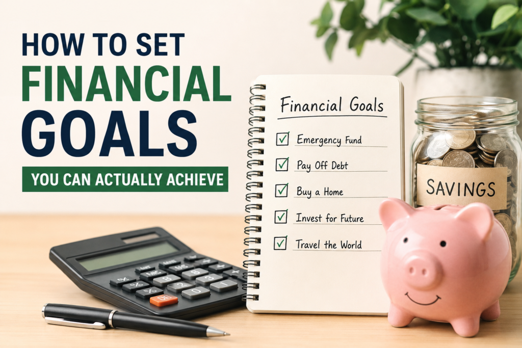 How to Set Financial Goals You Can Actually Achieve
