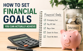 How to Set Financial Goals You Can Actually Achieve