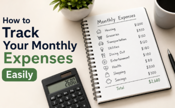 How to Track Your Monthly Expenses Easily