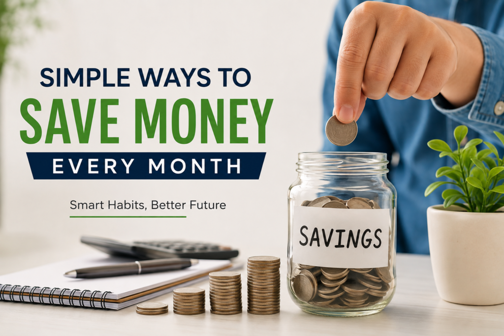 Simple Ways to Save Money Every Month