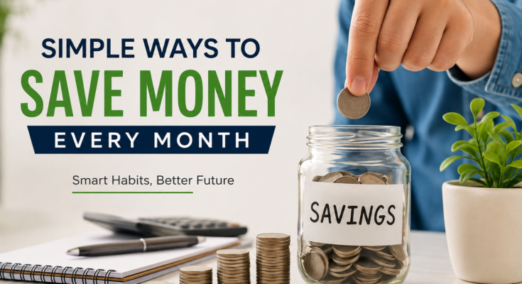 Simple Ways to Save Money Every Month