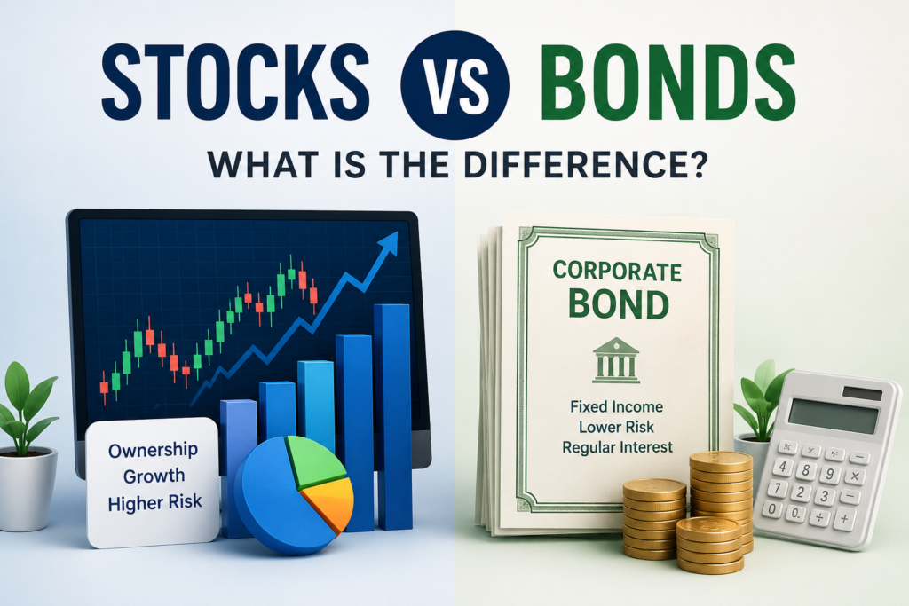 Stocks vs Bonds: What Is the Difference