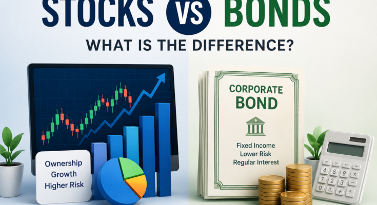 Stocks vs Bonds: What Is the Difference